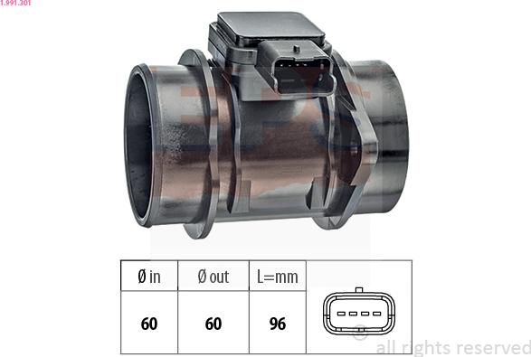 EPS 1.991.301 - Debimetro www.autoricambi360.it