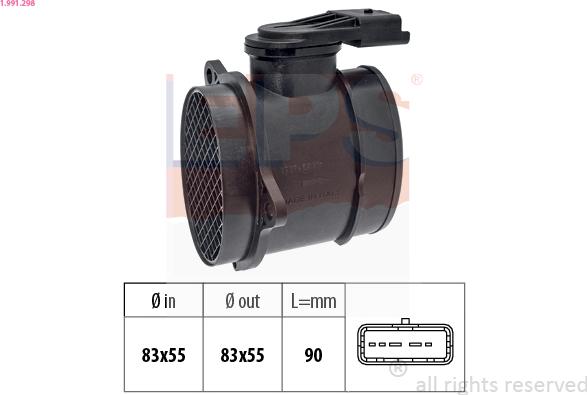 EPS 1.991.298 - Debimetro www.autoricambi360.it