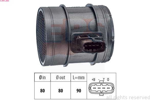 EPS 1.991.293 - Debimetro www.autoricambi360.it