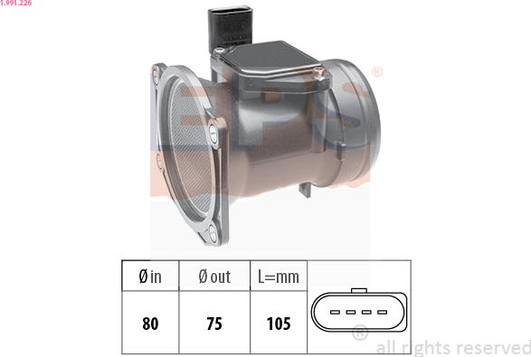 EPS 1.991.226 - Debimetro www.autoricambi360.it