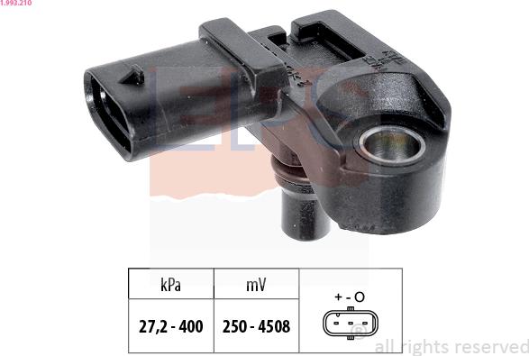 EPS 1.993.210 - Sensore pressione aria, Aggiustaggio altimetrico www.autoricambi360.it