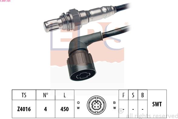 EPS 1.997.101 - Sonda lambda www.autoricambi360.it