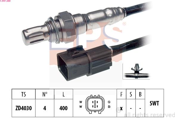 EPS 1.997.389 - Sonda lambda www.autoricambi360.it
