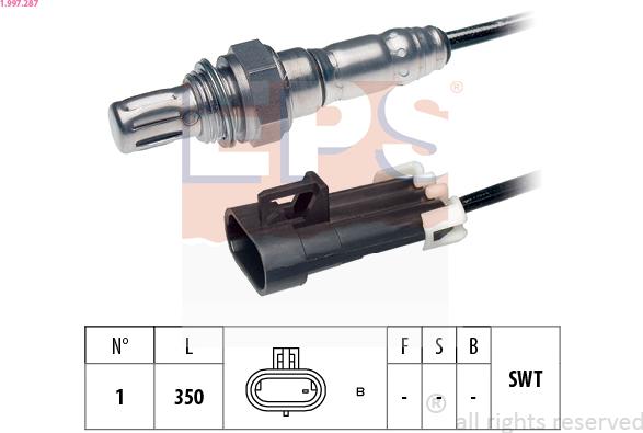 EPS 1.997.287 - Sonda lambda www.autoricambi360.it