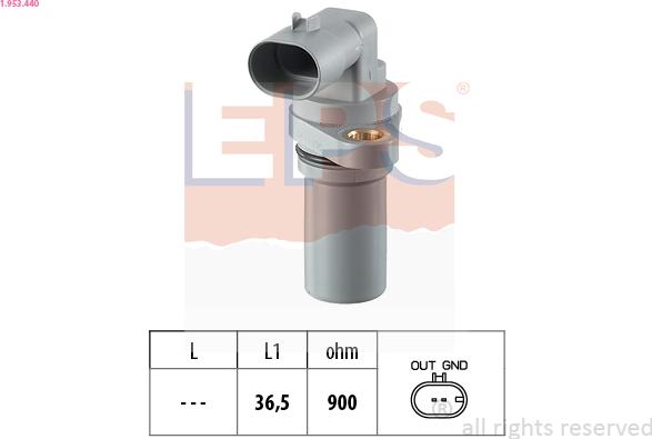 EPS 1.953.440 - Generatore di impulsi, Albero a gomiti www.autoricambi360.it