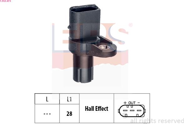 EPS 1.953.473 - Generatore di impulsi, Albero a gomiti www.autoricambi360.it