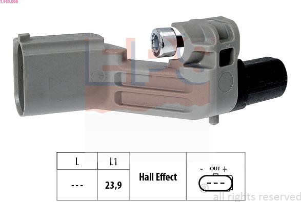 EPS 1.953.598 - Generatore di impulsi, Albero a gomiti www.autoricambi360.it