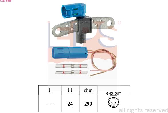EPS 1.953.540K - Generatore di impulsi, Albero a gomiti www.autoricambi360.it
