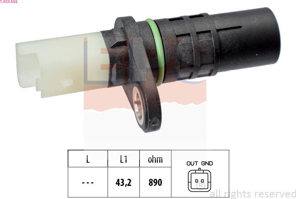 EPS 1.953.555 - Generatore di impulsi, Albero a gomiti www.autoricambi360.it