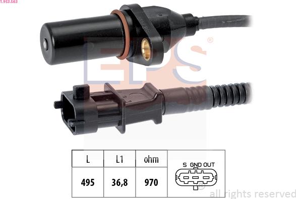 EPS 1.953.563 - Generatore di impulsi, Albero a gomiti www.autoricambi360.it