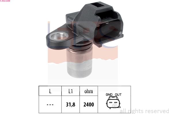 EPS 1.953.509 - Generatore di impulsi, Albero a gomiti www.autoricambi360.it