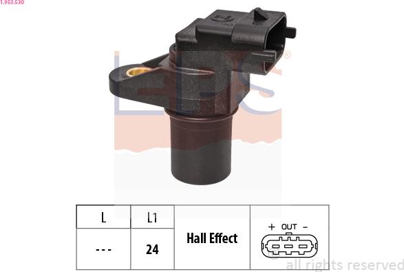 EPS 1.953.530 - Sensore, Posizione albero a camme www.autoricambi360.it