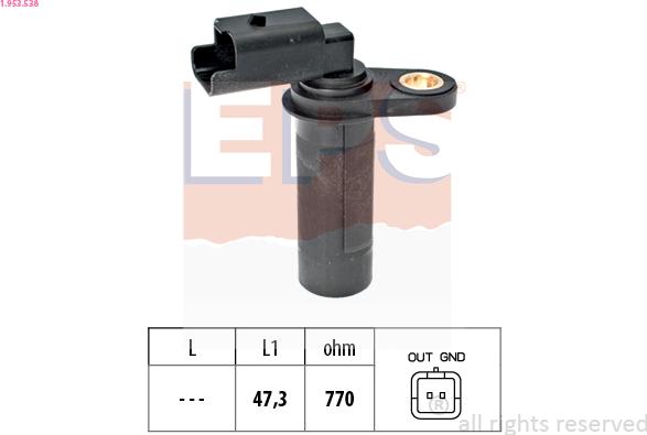 EPS 1.953.538 - Generatore di impulsi, Albero a gomiti www.autoricambi360.it
