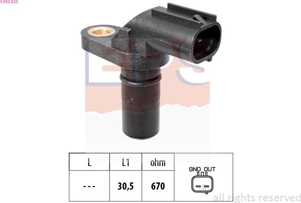 EPS 1.953.522 - Generatore di impulsi, Albero a gomiti www.autoricambi360.it