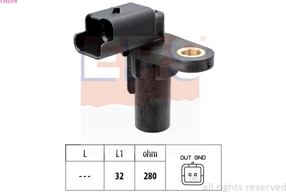 EPS 1.953.579 - Generatore di impulsi, Albero a gomiti www.autoricambi360.it
