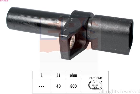 EPS 1.953.578 - Generatore di impulsi, Albero a gomiti www.autoricambi360.it