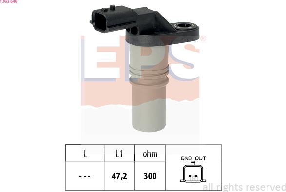 EPS 1.953.646 - Generatore di impulsi, Albero a gomiti www.autoricambi360.it