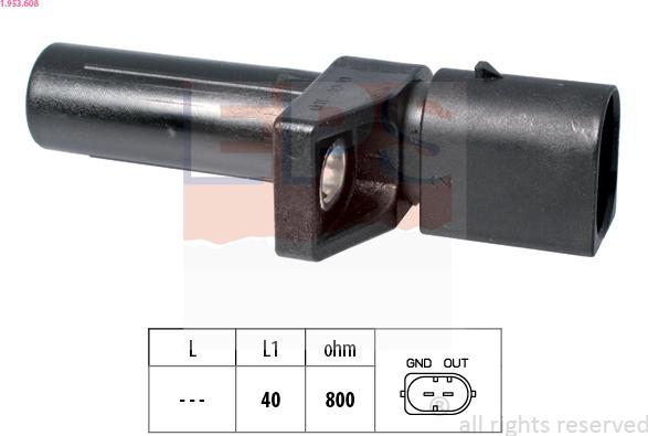 EPS 1.953.608 - Generatore di impulsi, Albero a gomiti www.autoricambi360.it