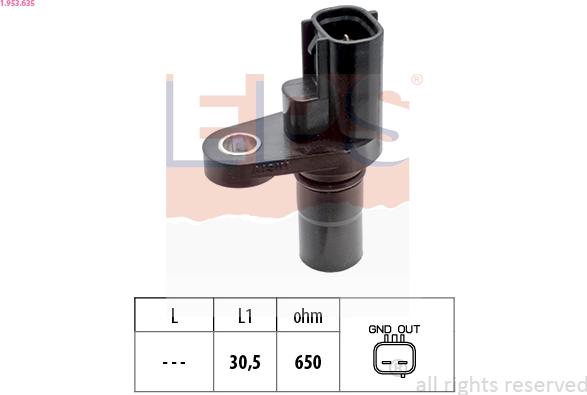 EPS 1.953.635 - Sensore, N° giri www.autoricambi360.it