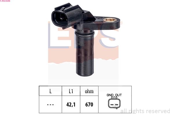 EPS 1.953.636 - Sensore, N° giri www.autoricambi360.it