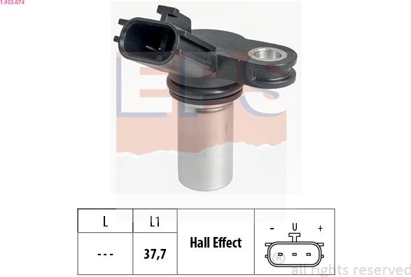 EPS 1.953.674 - Sensore, Posizione albero a camme www.autoricambi360.it