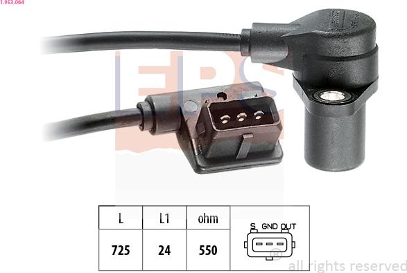 EPS 1.953.064 - Generatore di impulsi, Albero a gomiti www.autoricambi360.it