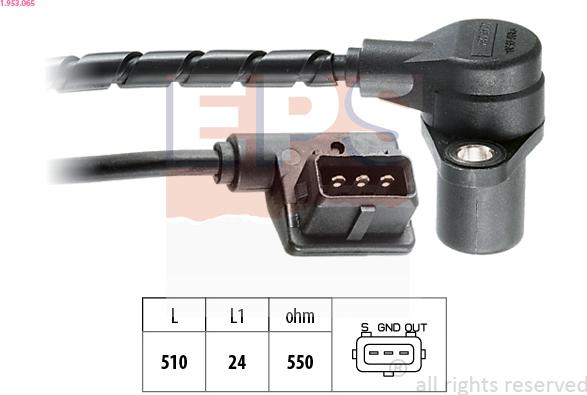 EPS 1.953.065 - Generatore di impulsi, Albero a gomiti www.autoricambi360.it