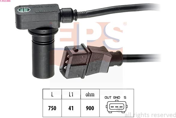 EPS 1.953.066 - Generatore di impulsi, Albero a gomiti www.autoricambi360.it