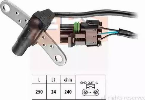 EPS 1.953.013 - Generatore di impulsi, Albero a gomiti www.autoricambi360.it