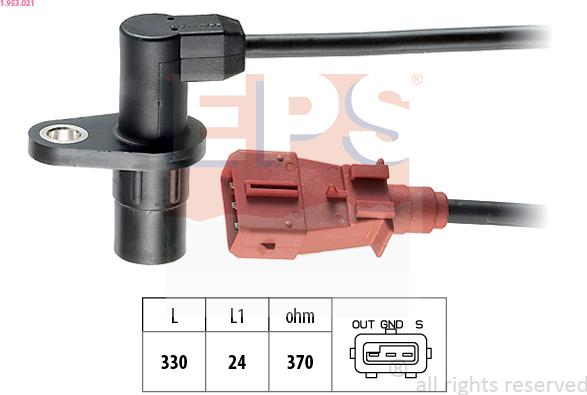 EPS 1.953.021 - Generatore di impulsi, Albero a gomiti www.autoricambi360.it