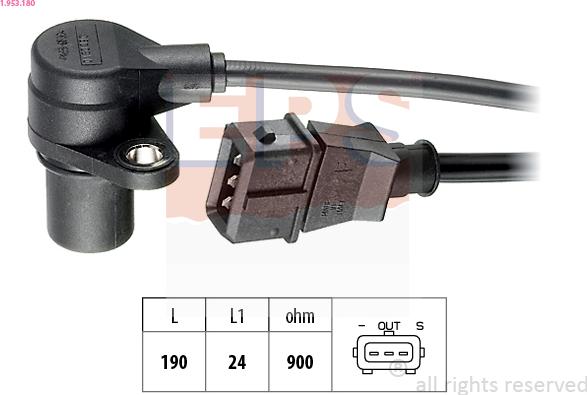 EPS 1.953.180 - Generatore di impulsi, Albero a gomiti www.autoricambi360.it
