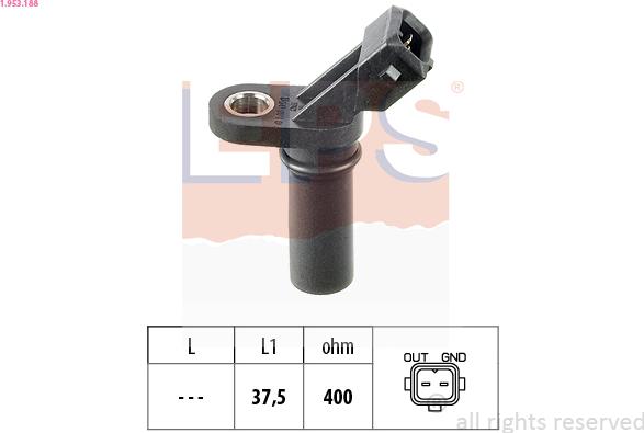 EPS 1.953.188 - Generatore di impulsi, Albero a gomiti www.autoricambi360.it