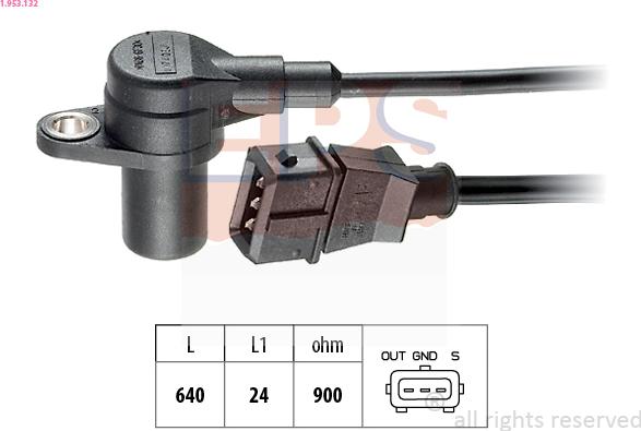 EPS 1.953.132 - Generatore di impulsi, Albero a gomiti www.autoricambi360.it