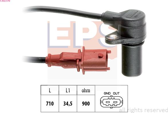 EPS 1.953.170 - Generatore di impulsi, Albero a gomiti www.autoricambi360.it