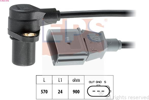 EPS 1.953.172 - Generatore di impulsi, Albero a gomiti www.autoricambi360.it