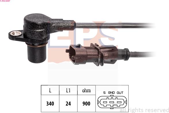 EPS 1.953.847 - Generatore di impulsi, Albero a gomiti www.autoricambi360.it
