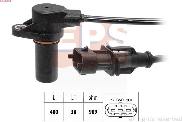 EPS 1.953.854 - Generatore di impulsi, Albero a gomiti www.autoricambi360.it