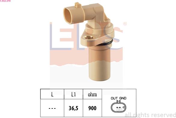 EPS 1.953.379 - Generatore di impulsi, Albero a gomiti www.autoricambi360.it