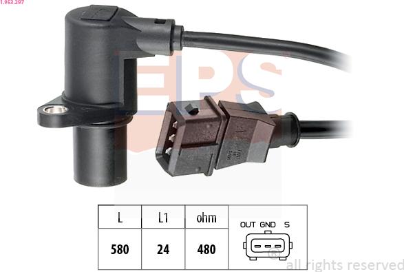 EPS 1.953.297 - Generatore di impulsi, Albero a gomiti www.autoricambi360.it