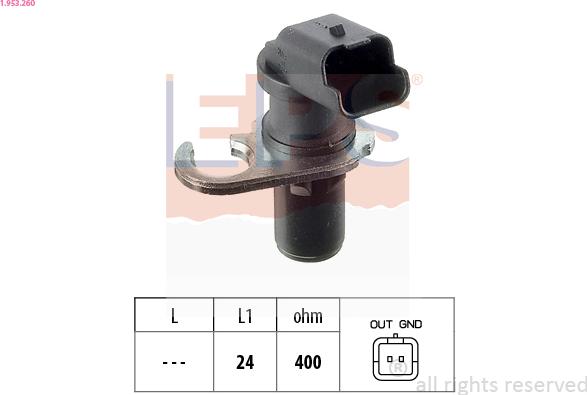EPS 1.953.260 - Generatore di impulsi, Albero a gomiti www.autoricambi360.it