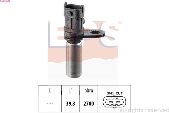 EPS 1.953.288 - Generatore di impulsi, Albero a gomiti www.autoricambi360.it