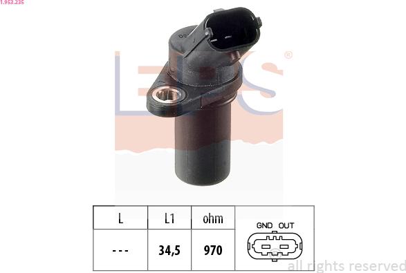 EPS 1.953.235 - Generatore di impulsi, Albero a gomiti www.autoricambi360.it