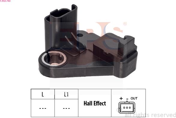 EPS 1.953.743 - Generatore di impulsi, Albero a gomiti www.autoricambi360.it