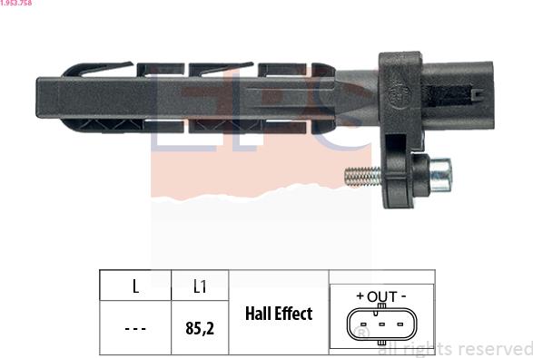 EPS 1.953.758 - Generatore di impulsi, Albero a gomiti www.autoricambi360.it