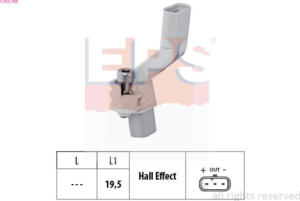 EPS 1.953.708 - Generatore di impulsi, Albero a gomiti www.autoricambi360.it