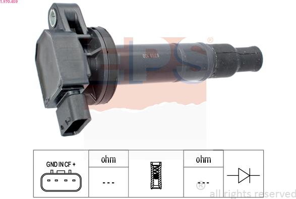 EPS 1.970.459 - Bobina d'accensione www.autoricambi360.it