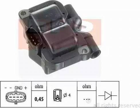 EPS 1.970.414 - Bobina d'accensione www.autoricambi360.it