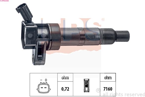 EPS 1.970.556 - Bobina d'accensione www.autoricambi360.it