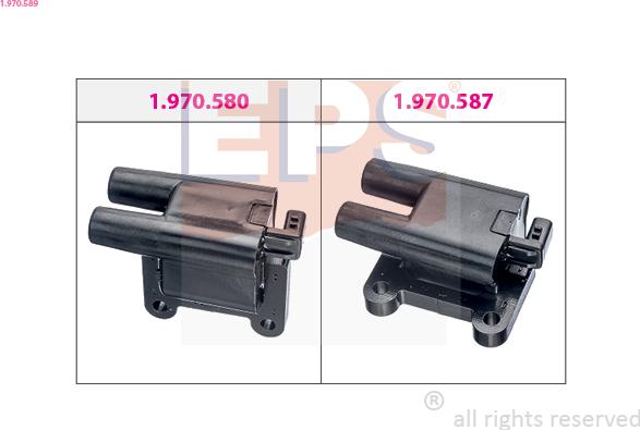 EPS 1.970.589 - Bobina d'accensione www.autoricambi360.it