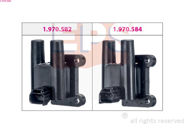 EPS 1.970.586 - Bobina d'accensione www.autoricambi360.it